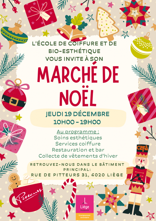 Affiche marche de Noel 2024